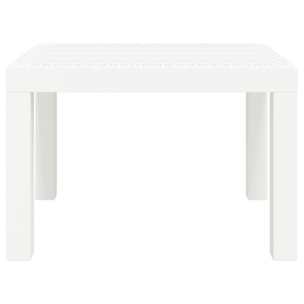 vidaXL Garden Table 59x47x40 cm PP anthracite