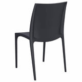 vidaXL Tuinstoelen 2 st 50x46x80 cm polypropeen antracietkleurig
