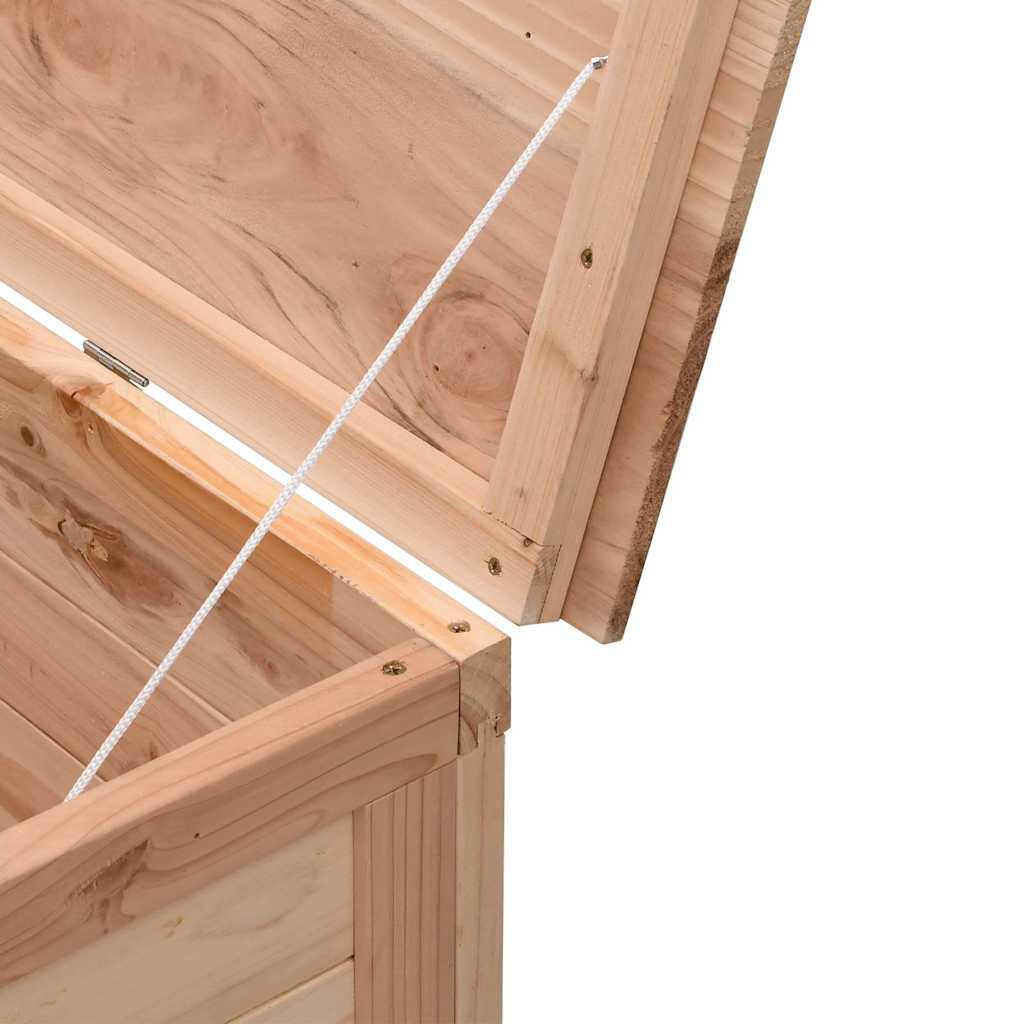 vidaXL Tuinbox 50x49x56,5 cm massief vurenhout