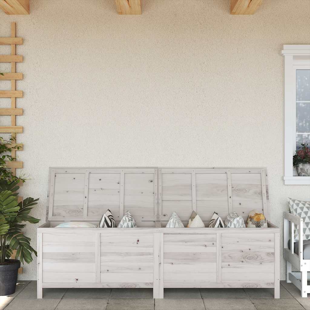 vidaXL Tuinbox 50x49x56,5 cm massief vurenhout