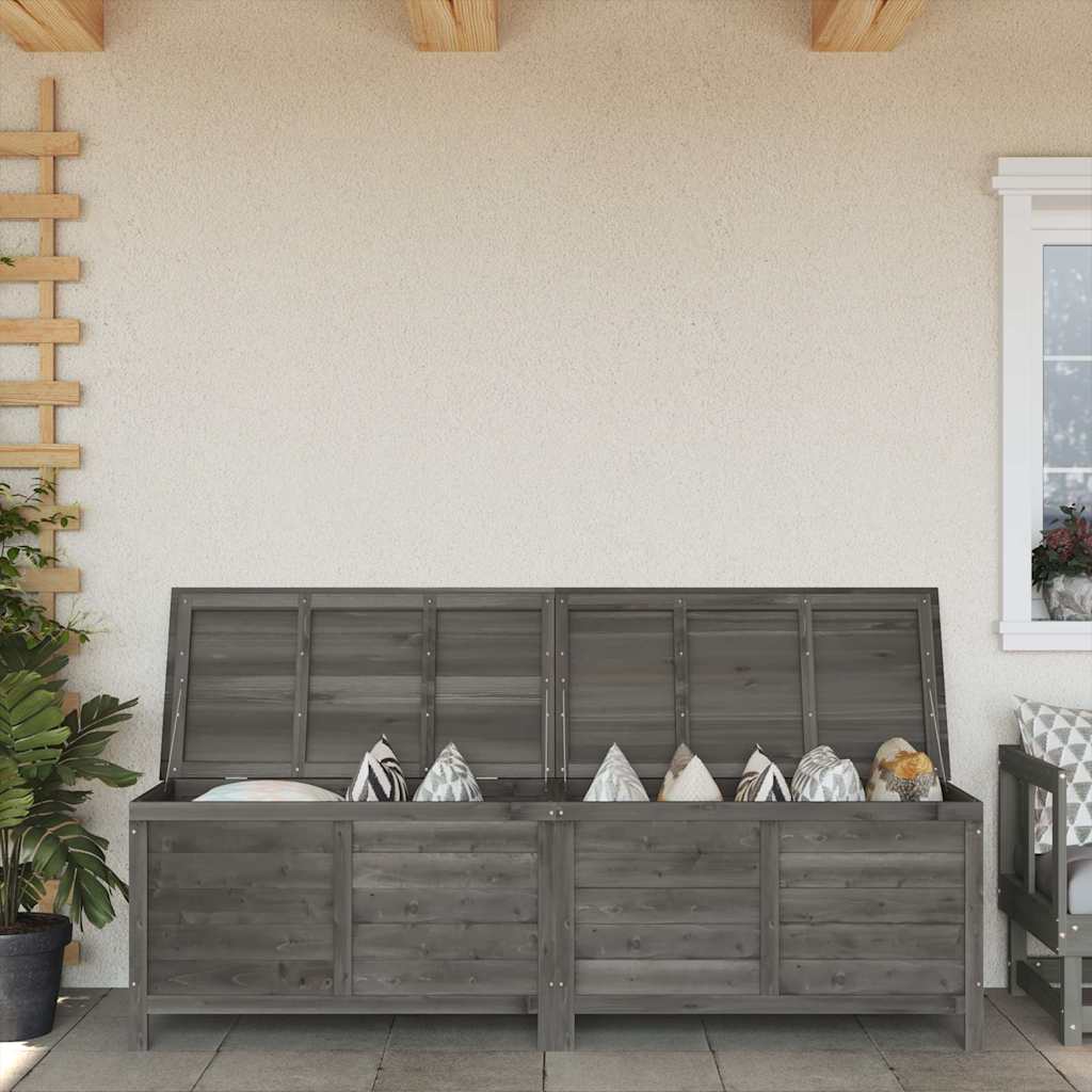 vidaXL Tuinbox 50x49x56,5 cm massief vurenhout
