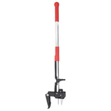 vidaXL Onkruidsteker 93,5 cm gepoedercoat staal rood en grijs