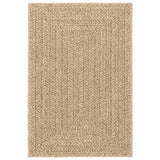 vidaXL Vloerkleed ZIZUR binnen en buiten 80x150 cm jute look