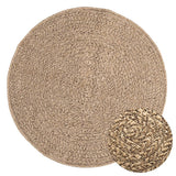vidaXL Vloerkleed ZIZUR binnen en buiten 80x150 cm jute look
