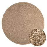 vidaXL Vloerkleed ZIZUR binnen en buiten 80x150 cm jute look