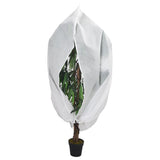 vidaXL Plantenhoezen met ritssluiting 4 st 70 g/m² 1x1,55 m
