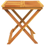 vidaXL Tuintafel inklapbaar 50x50x50 cm massief acaciahout