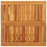 vidaXL Tuintafel inklapbaar 50x50x50 cm massief acaciahout