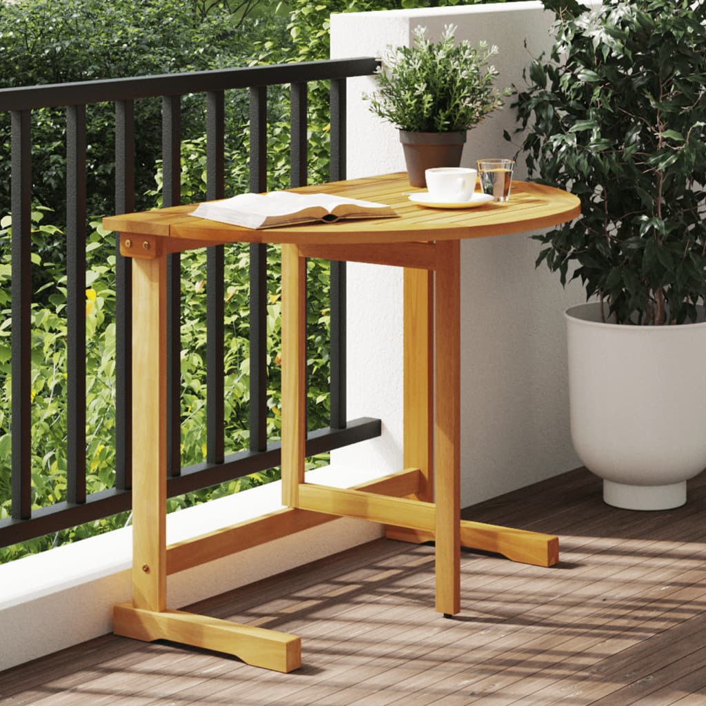 vidaXL Balkontafel inklapbaar 90x60x72 cm massief acaciahout
