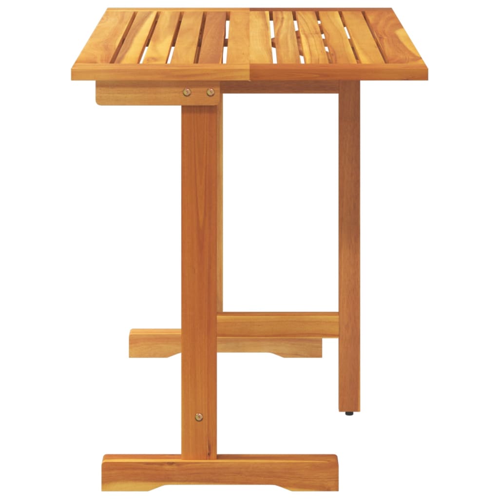 vidaXL Balkontafel inklapbaar 90x60x72 cm massief acaciahout