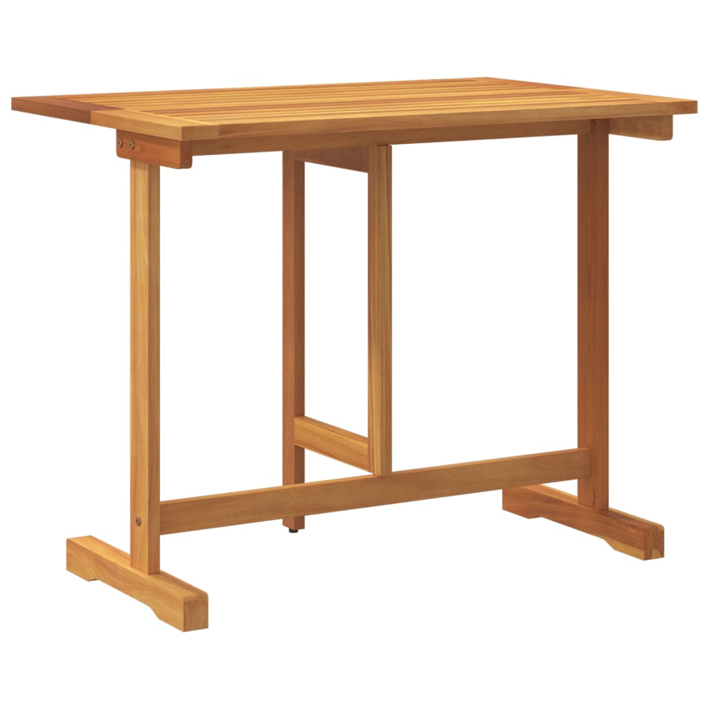 vidaXL Balkontafel inklapbaar 90x60x72 cm massief acaciahout