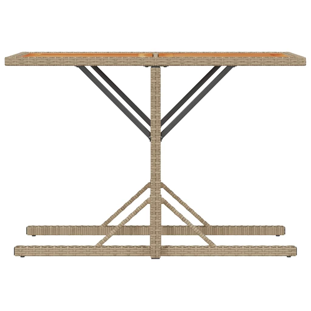 vidaXL 3-delige Bistroset met kussens poly rattan zwart