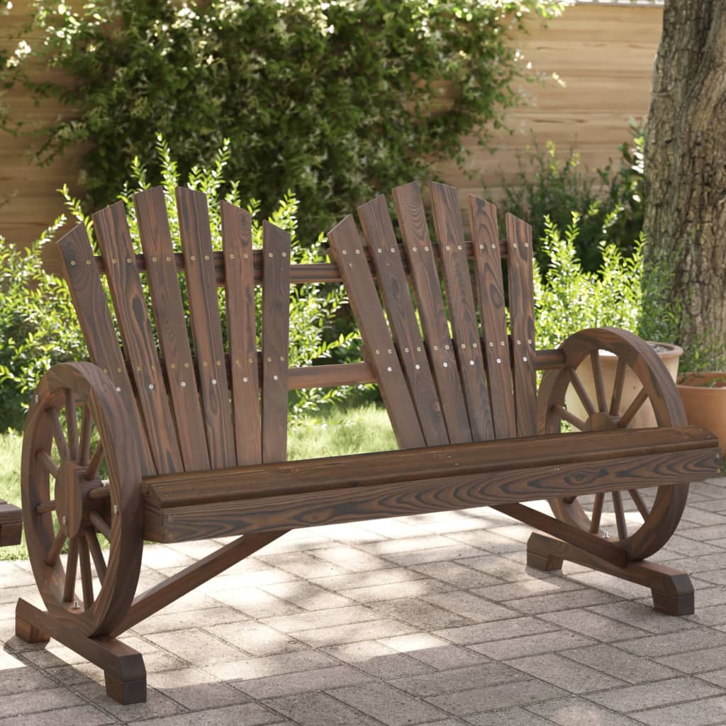 vidaXL Garden Chairs 4 pcs Adirondack Solid Spruce Wood