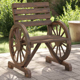 vidaXL Tuinstoel 58x58x78,5 cm massief vurenhout