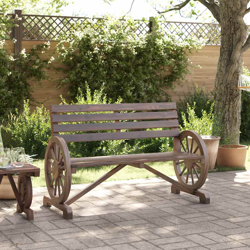 vidaXL Tuinstoel 58x58x78,5 cm massief vurenhout