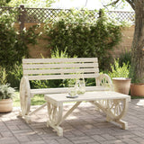 vidaXL Tuinstoel 58x58x78,5 cm massief vurenhout
