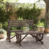 vidaXL Tuinstoel 58x58x78,5 cm massief vurenhout