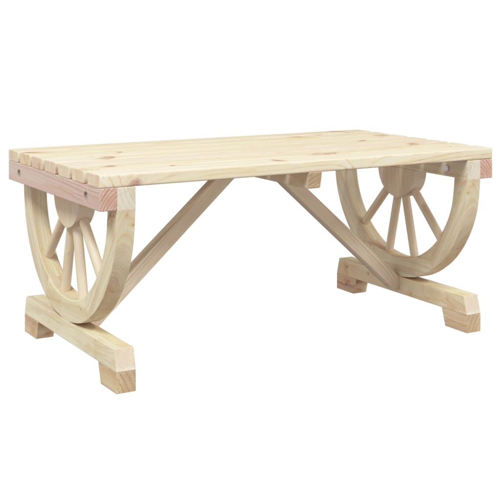 vidaXL Tuintafel 90x50x40 cm massief vurenhout