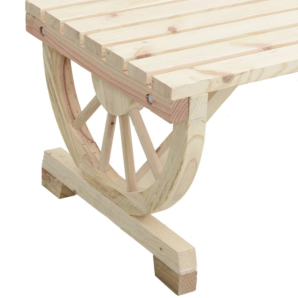 vidaXL Tuintafel 90x50x40 cm massief vurenhout