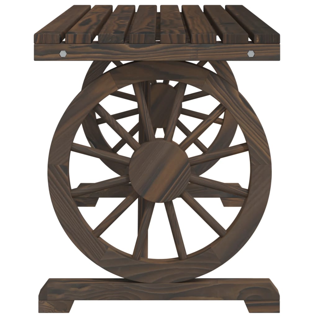 vidaXL Garden Table 115x55x65 cm Solid Spruce Wood