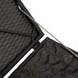 vidaXL Kussenbox met opslag Zwart 50 x 50 x 50 cm poly rattan