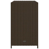 vidaXL Tuinkast 83x45x76 cm poly rattan zwart