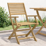 vidaXL Tuinstoelen 6 st inklapbaar 54,5x61,5x86,5 cm acaciahout
