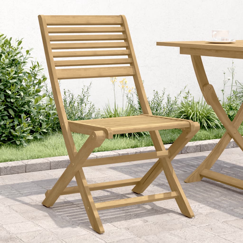 vidaXL Tuinstoelen 6 st inklapbaar 54,5x61,5x86,5 cm acaciahout