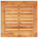 vidaXL Tuintafel 38x38x42 cm poly rattan en acaciahout zwart
