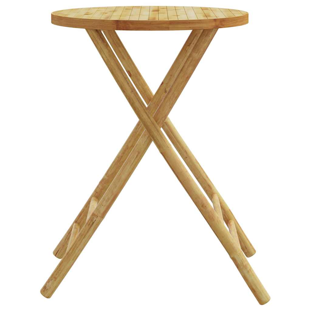 vidaXL Tuintafel inklapbaar 45x45x45 cm bamboe