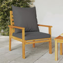 vidaXL Tuinfauteuil 2 stuks 66,5 x 65 x 81 cm massief acaciahout
