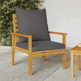 vidaXL Tuinfauteuil 2 stuks 66,5 x 65 x 81 cm massief acaciahout