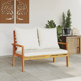 vidaXL Tuinfauteuil 2 stuks 66,5 x 65 x 81 cm massief acaciahout