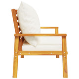 vidaXL Tuinfauteuil 2 stuks 66,5 x 65 x 81 cm massief acaciahout