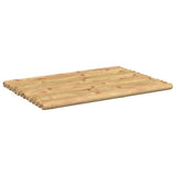 vidaXL Badmatten 2 st 50x35 cm bamboe