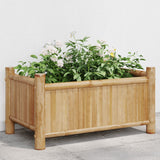 vidaXL Planter 50x30x25 cm bamboo