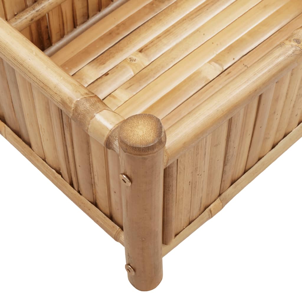 vidaXL Planter 50x30x25 cm bamboo