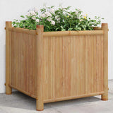 vidaXL Planter 50x30x25 cm bamboo