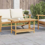 vidaXL Salontafel 45x45x45 cm bamboe
