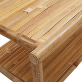 vidaXL Salontafel 45x45x45 cm bamboe