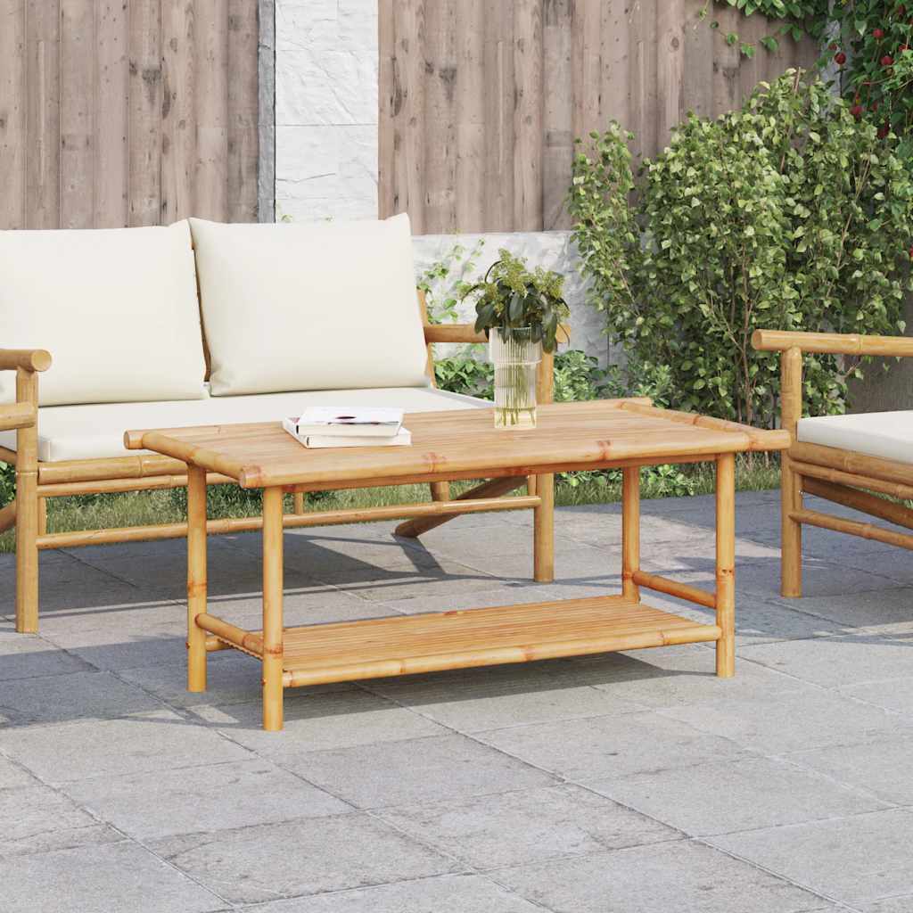vidaXL Salontafel 45x45x45 cm bamboe