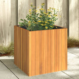 vidaXL Plantenbak 25x25x25 cm massief acaciahout