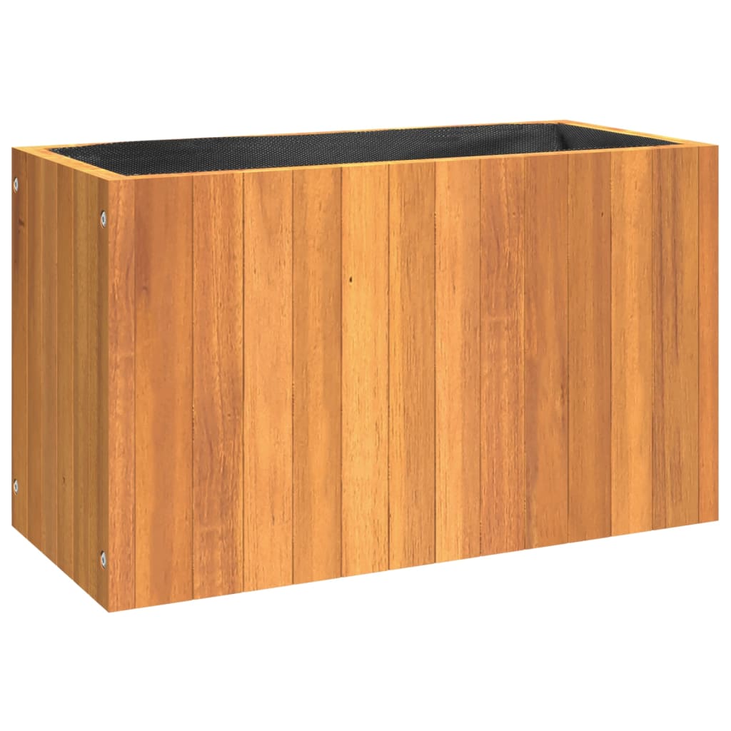 vidaXL Plantenbak 25x25x25 cm massief acaciahout
