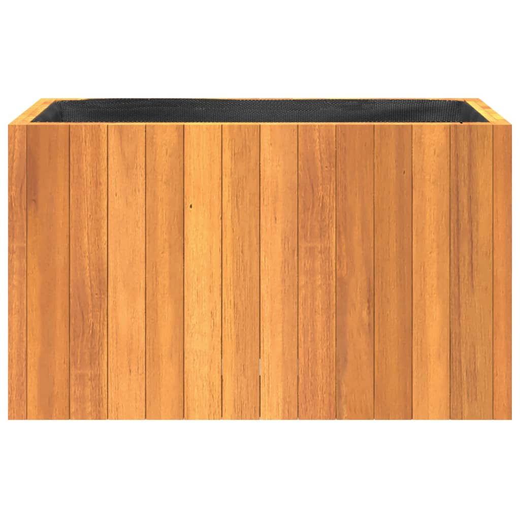 vidaXL Plantenbak 25x25x25 cm massief acaciahout