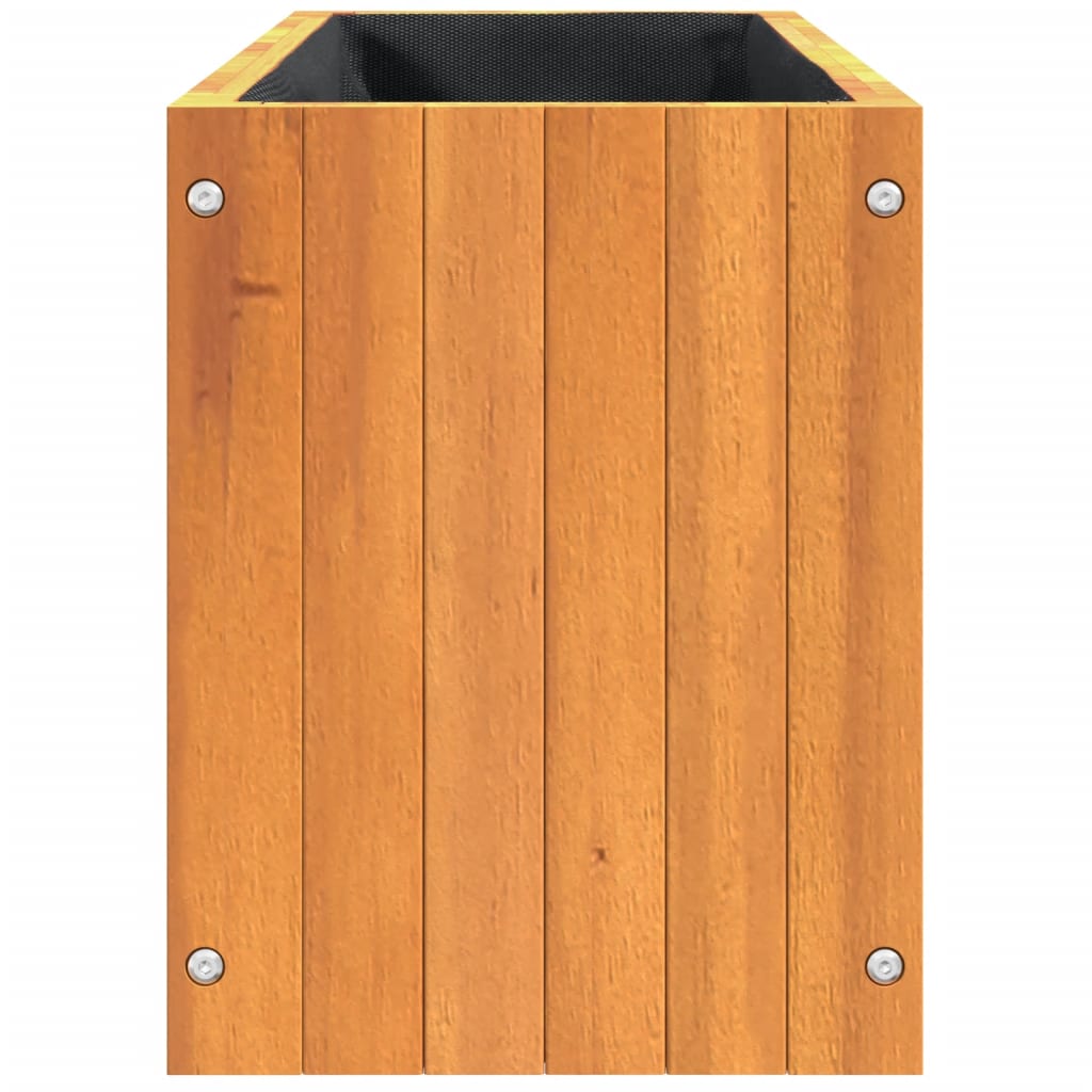 vidaXL Plantenbak 25x25x25 cm massief acaciahout
