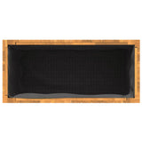 vidaXL Plantenbak 25x25x25 cm massief acaciahout