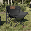 vidaXL Camping Chairs 2 pcs with Pocket Foldable Blue