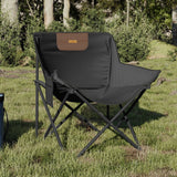 vidaXL Camping Chairs 2 pcs with Pocket Foldable Blue
