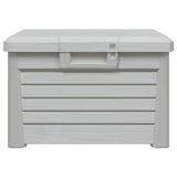 vidaXL Kussenbox 73x50,5x46,5 cm polypropeen antracietkleurig