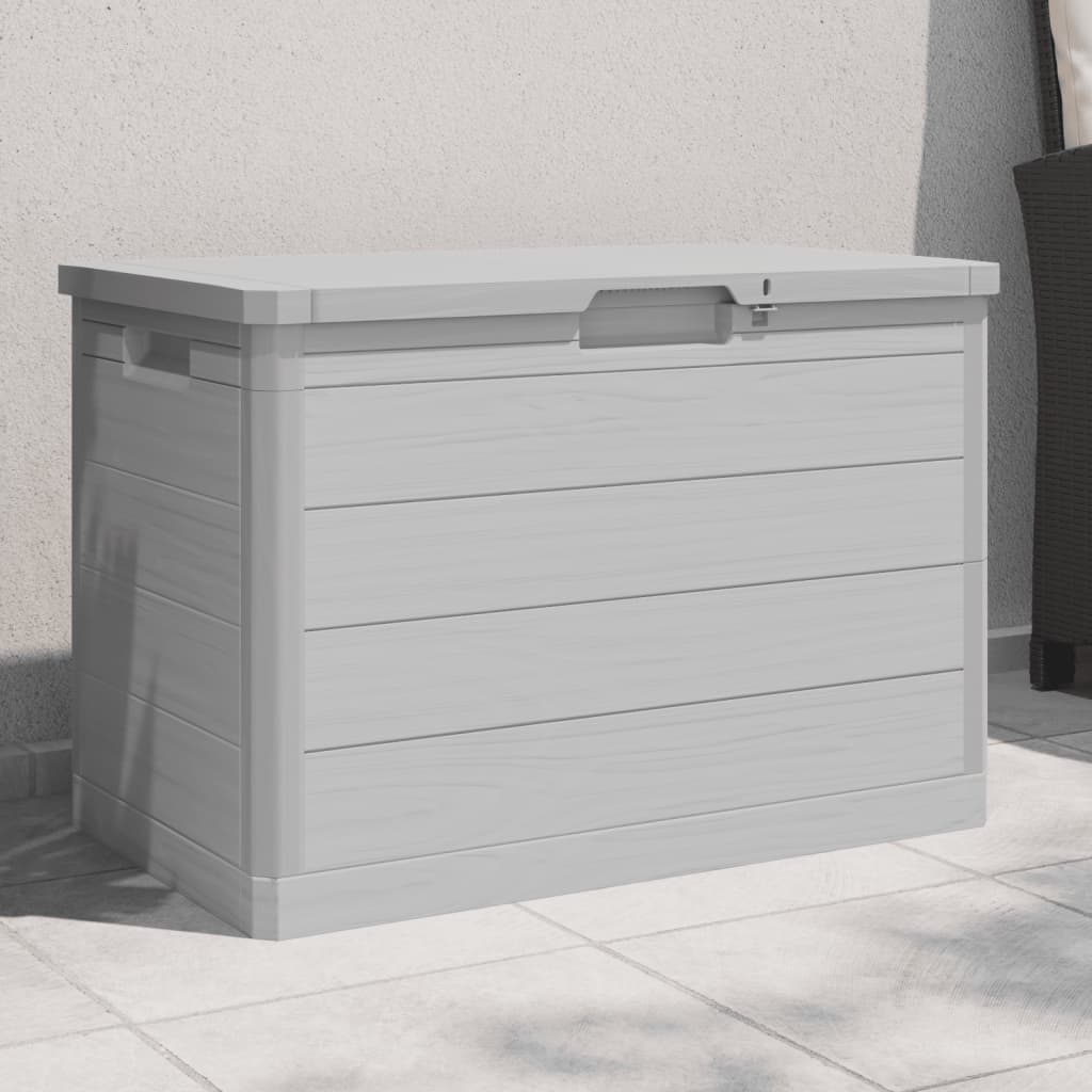 vidaXL Cushion Box 77.5x44.5x53 cm polypropylene anthracite